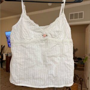 SHEIN White Coquette top